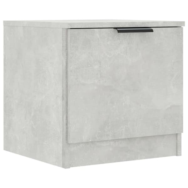 vidaXL sengebord 40x39x40 cm betongrå