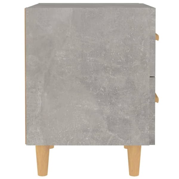 vidaXL sengebord 40x35x47,5 cm betongrå