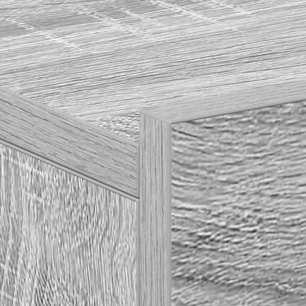 vidaXL Kelluvat yöpöydät 2 kpl harmaa Sonoma 40x30x15 cm tekninen puu
