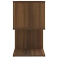 Miniatyrbillede 6 af 10: vidaXL sengeborde 2 stk. 50x30x51,5 cm konstrueret træ brunt egetræ