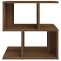 Miniatyrbillede 10 af 10: vidaXL sengeborde 2 stk. 50x30x51,5 cm konstrueret træ brunt egetræ