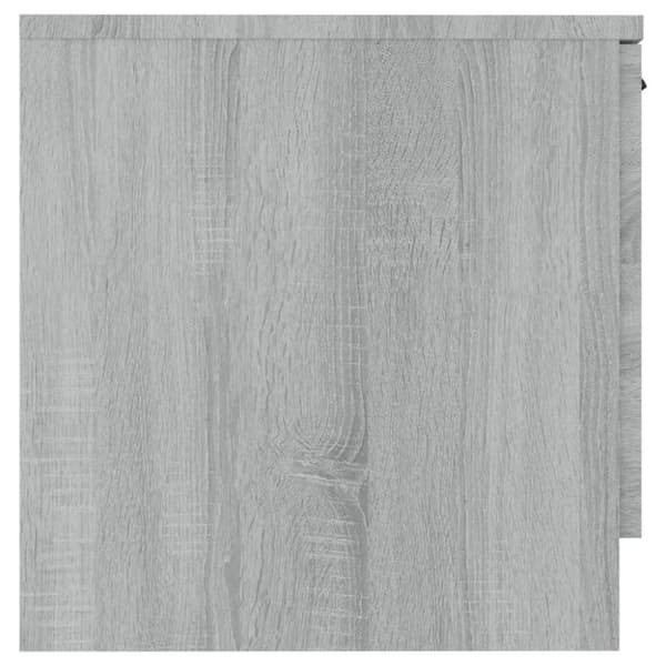 vidaXL Yöpöydät 2 kpl harmaa Sonoma 40x39x40 cm