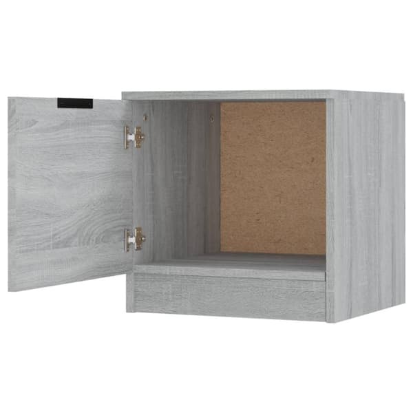 vidaXL Yöpöydät 2 kpl harmaa Sonoma 40x39x40 cm
