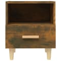 Miniatyrbillede 4 af 9: vidaXL sengeborde 2 stk. 40x35x47 cm røget egetræsfarve