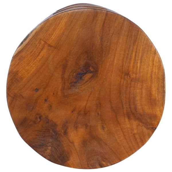 vidaXL Sängbord 30x30x45 cm massiv teak
