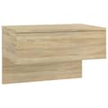 Miniatyrbilde 5 av 10: vidaXL Veggmonterte nattbord 2 stk sonoma oak