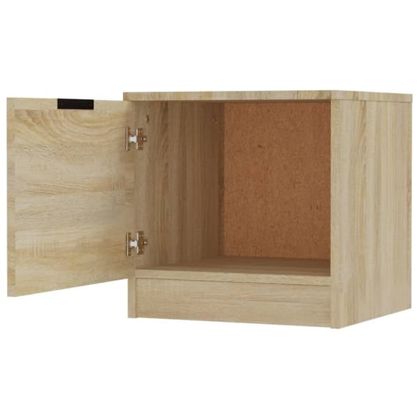 vidaXL Nattbord 2 stk sonoma eik 40x39x40 cm