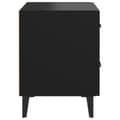 Miniatyrbilde 6 av 9: vidaXL Nattbord 2 stk svart 40x35x47,5 cm