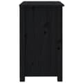Miniatyrbilde 4 av 11: vidaXL Nattbord svart 50x35x61,5 cm heltre furu