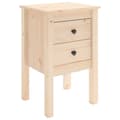 Miniatyrbilde 1 av 10: vidaXL Nattbord 40x35x61,5 cm heltre furu