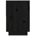 Miniatyrbilde 9 av 11: vidaXL Nattbord 2 stk svart 60x34x51 cm heltre furu