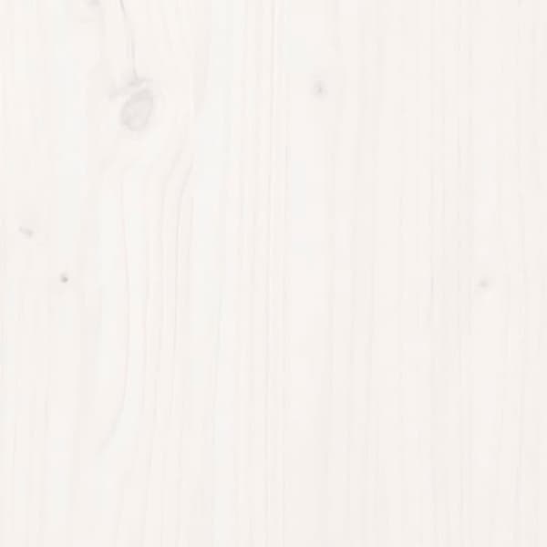 vidaXL Nattbord 79,5x38x65,5 heltre furu