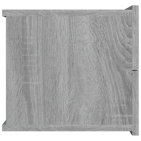 vidaXL Nattbord 2 stk grå sonoma 40x30x30 cm konstruert tre