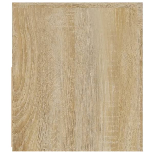 vidaXL Nattbord med LED 2 stk sonoma eik 60x35x40 cm