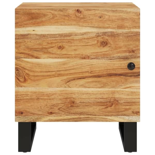 vidaXL Nattbord 40x33x46 cm heltre akasie