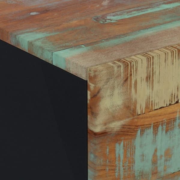 vidaXL Nattbord 40x33x46 cm gjenvunnet heltre