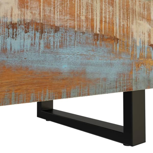 vidaXL Nattbord 40x33x46 cm gjenvunnet heltre