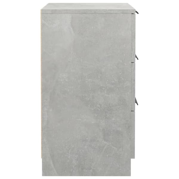 vidaXL sengebord 40x36x65 cm betongrå