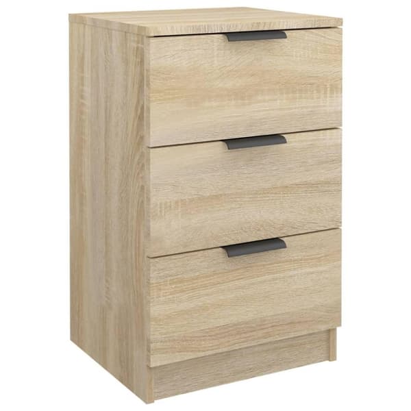 vidaXL sengebord 40x36x65 cm sonoma-eg