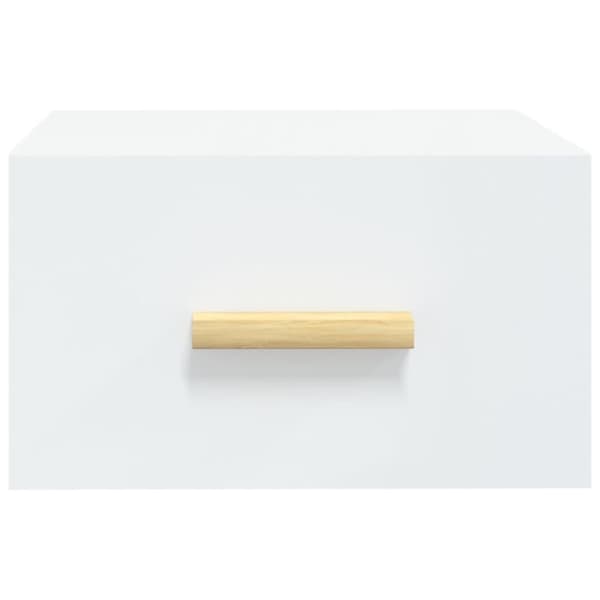 vidaXL væghængte sengeborde 2 stk. 35x35x20 cm hvid