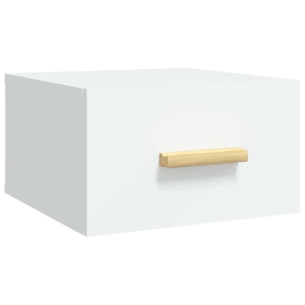 vidaXL væghængte sengeborde 2 stk. 35x35x20 cm hvid