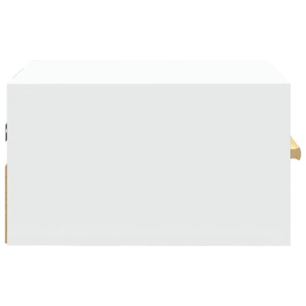 vidaXL væghængte sengeborde 2 stk. 35x35x20 cm hvid