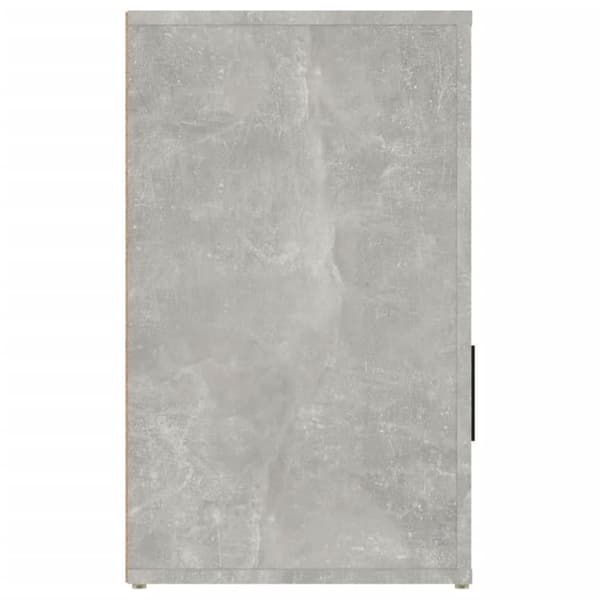 vidaXL Nattbord betonggrå 50x36x60 cm konstruert tre
