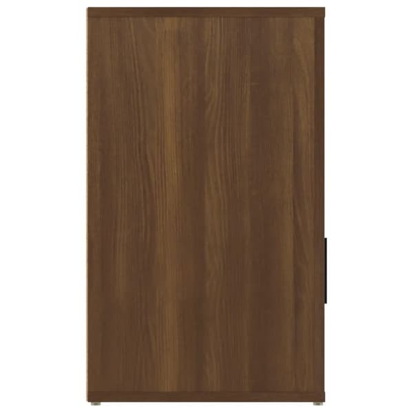 vidaXL Nattbord brun eik 50x36x60 cm konstruert tre