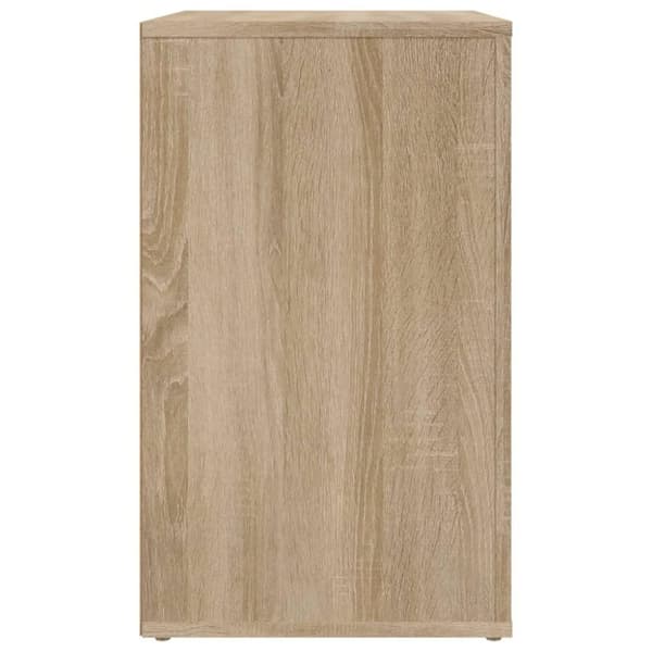 vidaXL Sängbord sonoma-ek 50x36x60 cm konstruerat trä