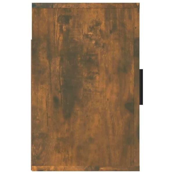 vidaXL Veggmonterte nattbord 2 stk røkt eik 50x30x47 cm