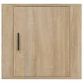 Miniatyrbilde 5 av 11: vidaXL Veggmonterte nattbord 2 stk sonoma oak 50x30x47 cm