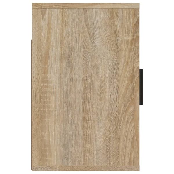vidaXL Veggmonterte nattbord 2 stk sonoma oak 50x30x47 cm