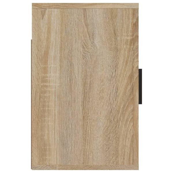 vidaXL Veggmontert nattbord sonoma eik 50x30x47 cm