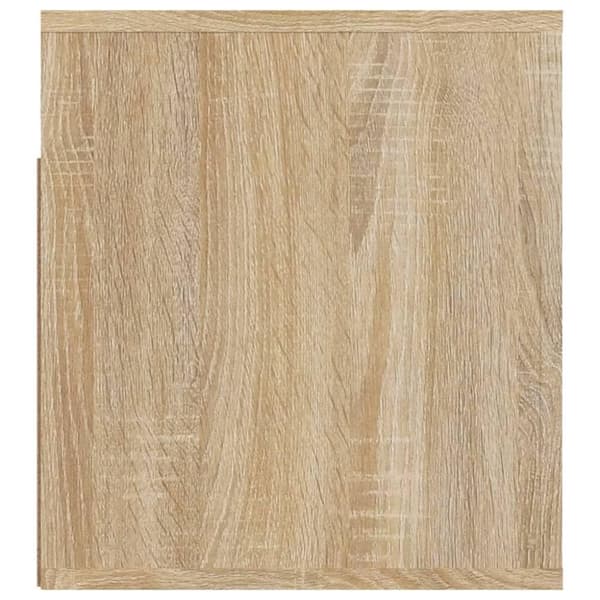 vidaXL Veggmonterte nattbord 2 stk sonoma eik 50x36x40 cm