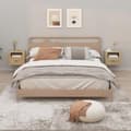 Miniatyrbilde 2 av 11: vidaXL Veggmonterte nattbord 2 stk sonoma eik 50x36x40 cm