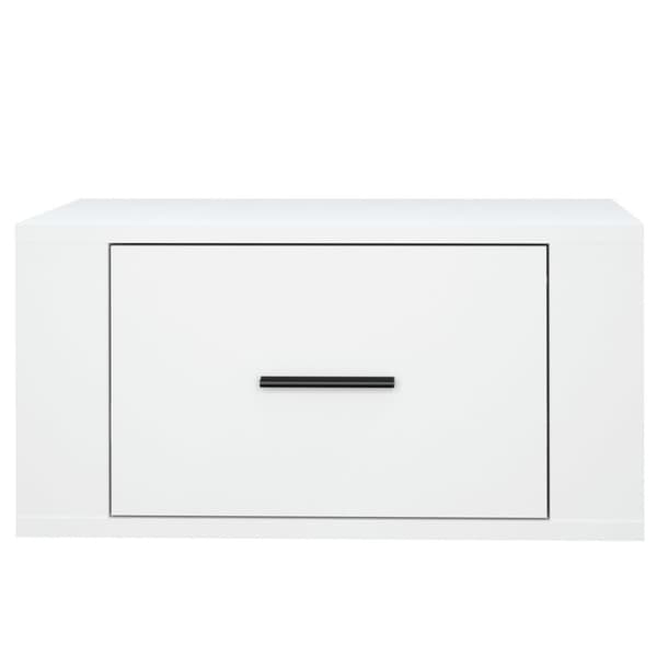 vidaXL væghængte sengeborde 2 stk. 50x36x25 cm hvid