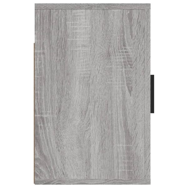 vidaXL væghængt sengebord 50x30x47 cm grå sonoma-eg