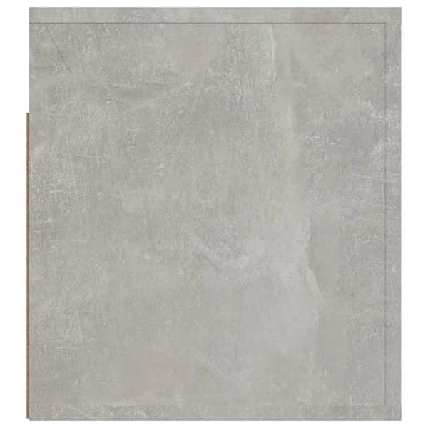 vidaXL væghængt sengebord 50x36x40 cm betongrå