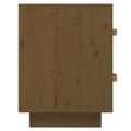Pikkukuva 7 / 9: vidaXL Yöpöytä hunajanruskea 40x34x45 cm täysi mänty