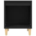 Miniatyrbilde 5 av 8: vidaXL Nattbord svart 40x35x50 cm konstruert tre