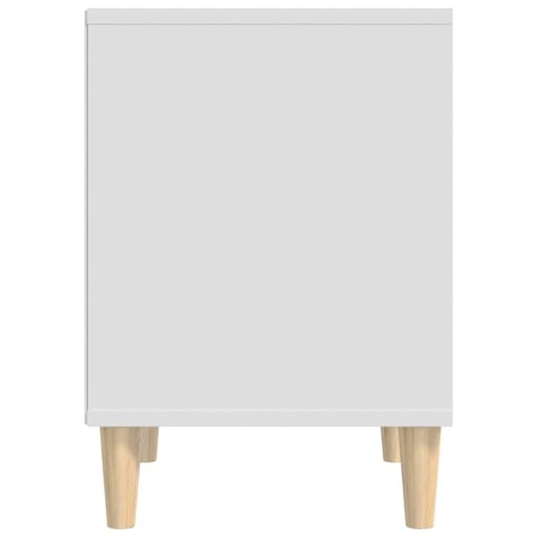 vidaXL sengeborde 2 stk. 40x35x50 cm hvid