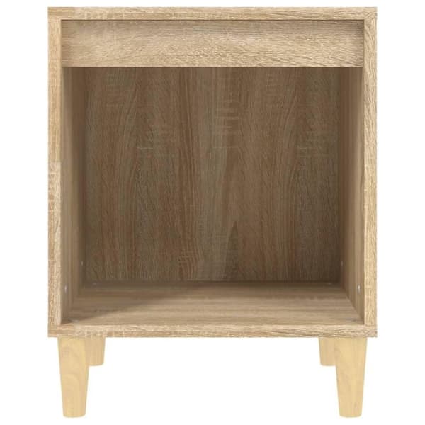 vidaXL Yöpöydät 2 kpl Sonoma-tammi 40x35x50 cm