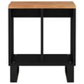 Miniatyrbilde 4 av 11: vidaXL Sidebord 40x31x46 cm heltre akasie og konstruert tre