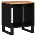 Miniatyrbilde 10 av 11: vidaXL Sidebord 40x31x46 cm heltre akasie og konstruert tre