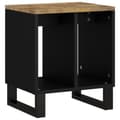 Miniatyrbilde 5 av 11: vidaXL Sidebord 40x31x46 cm heltre mango og konstruert tre