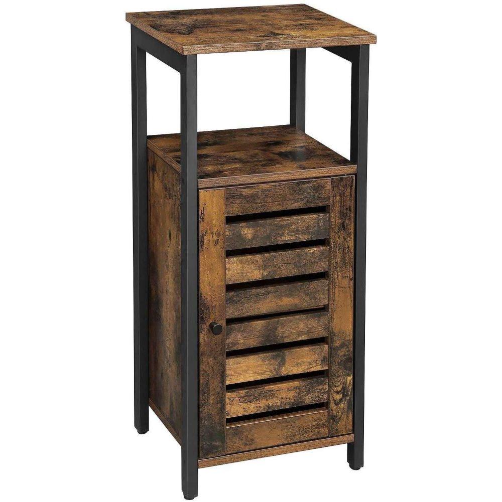 Rootz Industrial Sidoskåp - Förvaringsskåp - Väggskåp - Ståskåp - 37 x 30 x 81 cm