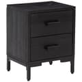 Miniatyrbilde 2 av 11: vidaXL Nattbord svart 36x30x45 cm heltre furu