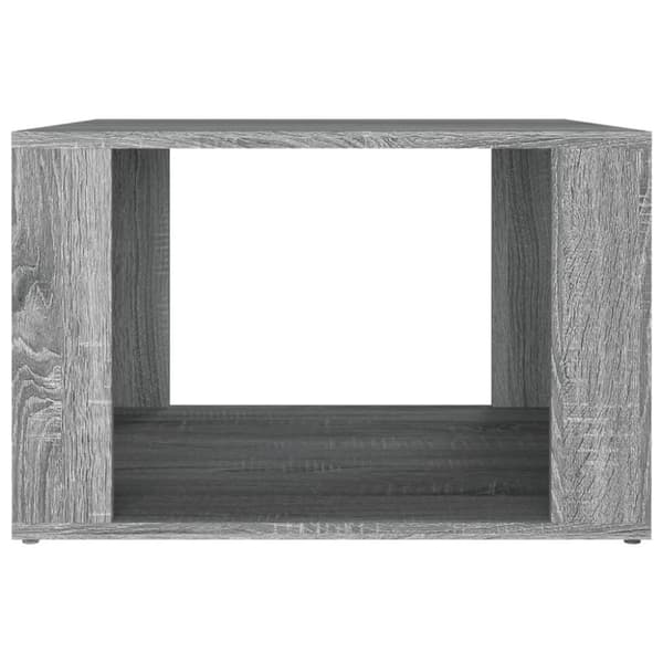 vidaXL sengebord 57x55x36 cm konstrueret træ grå sonoma-eg