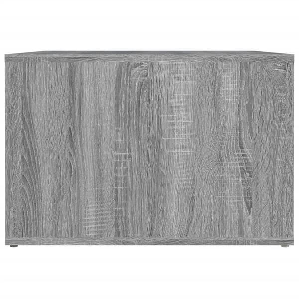 vidaXL sengebord 57x55x36 cm konstrueret træ grå sonoma-eg