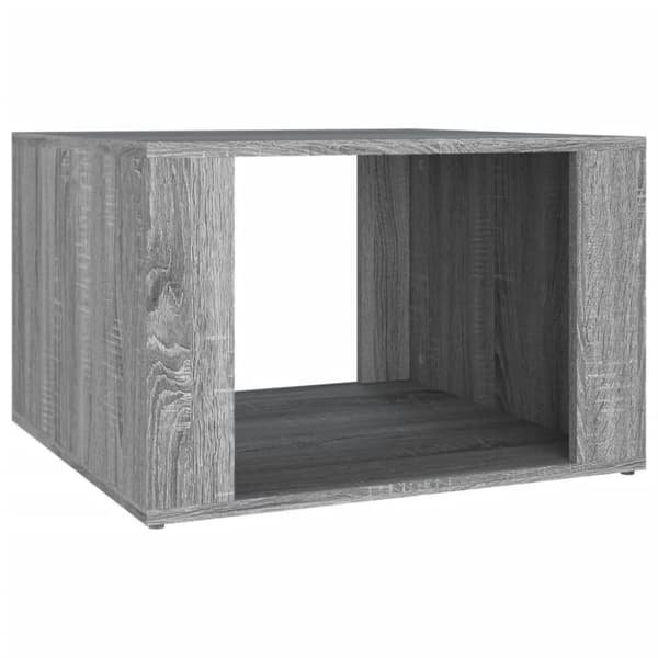 vidaXL sengebord 57x55x36 cm konstrueret træ grå sonoma-eg